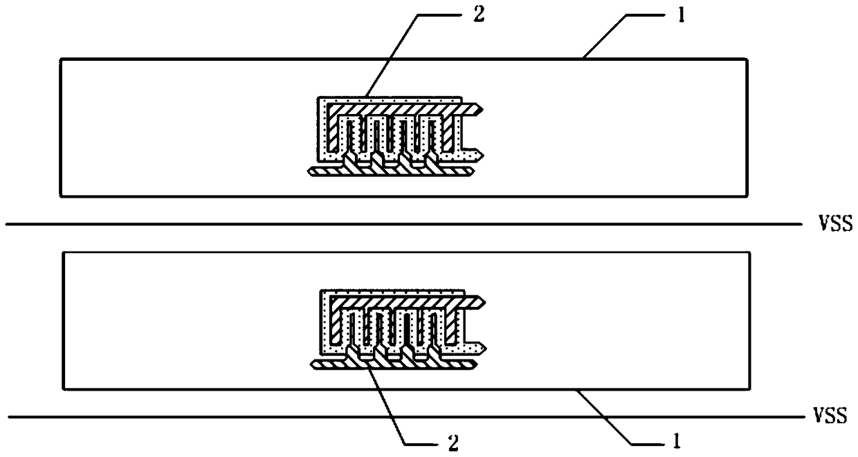 Gate integrated driving circuit, repairing method thereof, display panel and display device