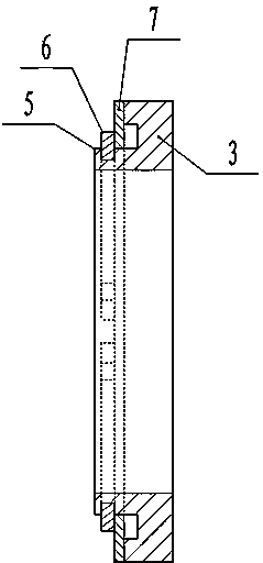 Reel product slitting machine tool holder