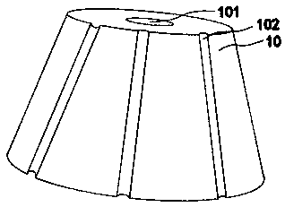 Freshwater fish breeding feeding device