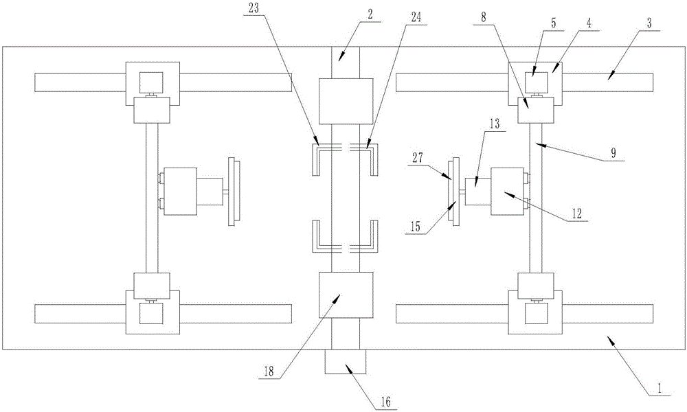 Rotary polishing device for sheet material