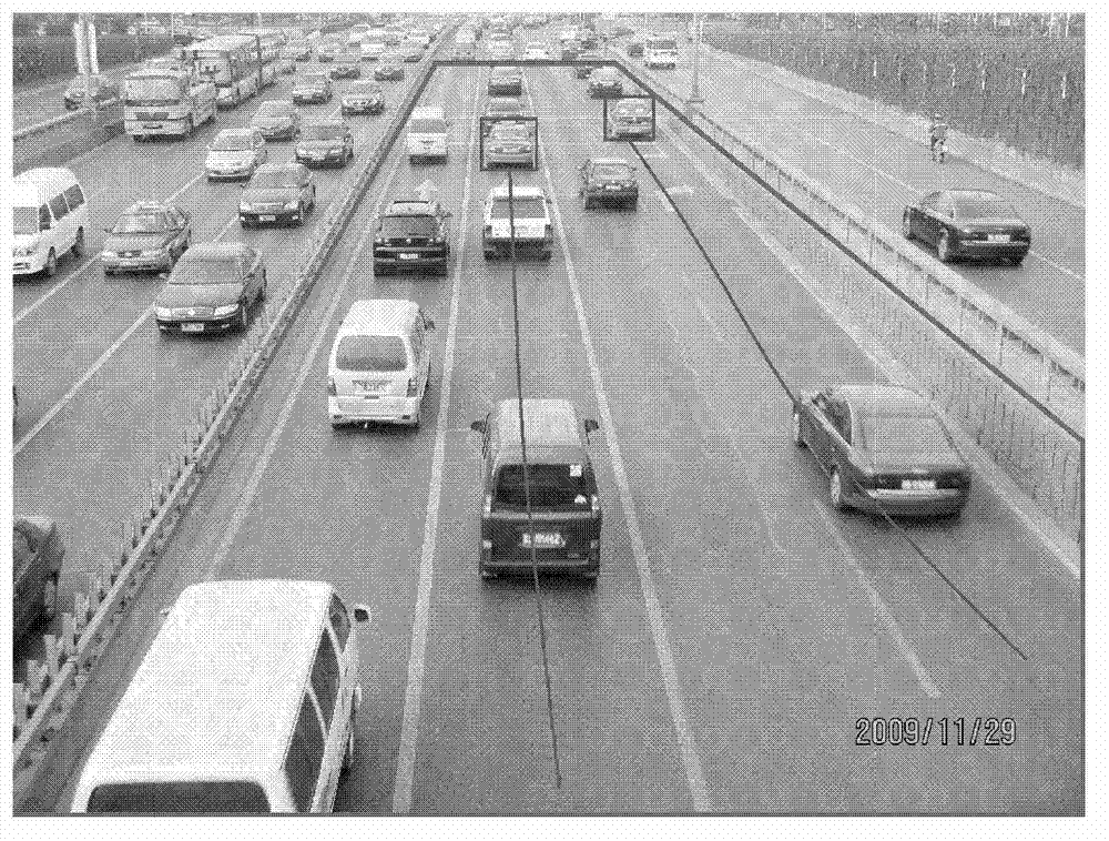 Taxi identifying method and system based on high-definition video