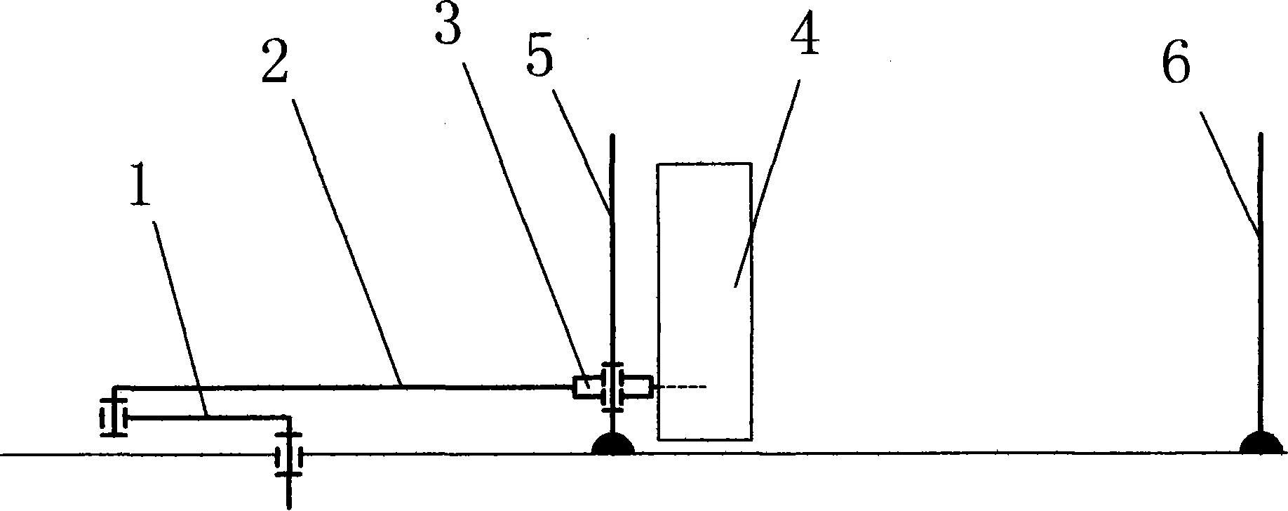 Plate blade thrusting unit for flying vehicle