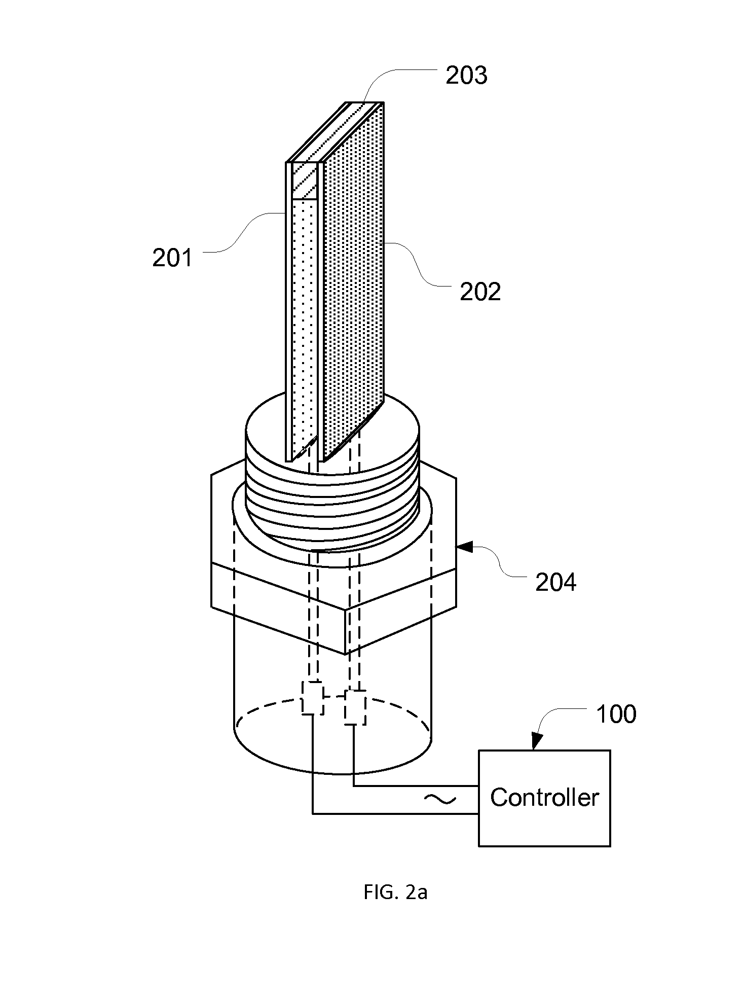 Fluid Quality Sensing Means with Reference Sensor