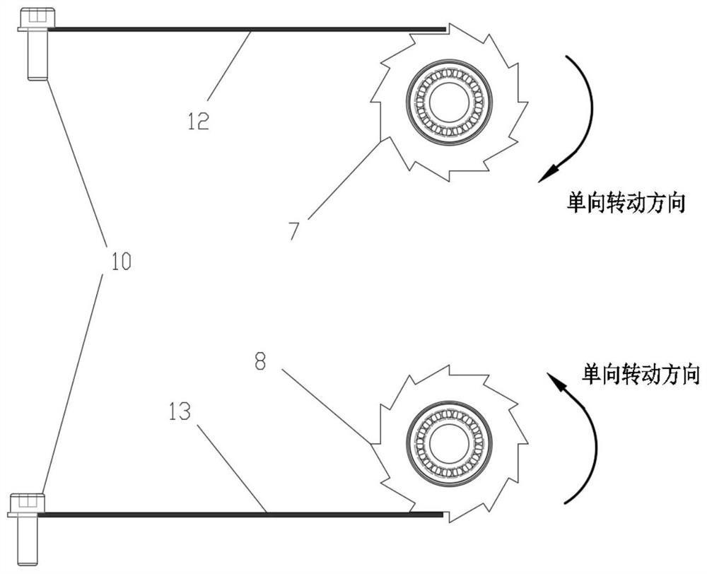 Up-conversion piezoelectric-electromagnetic energy harvesting device