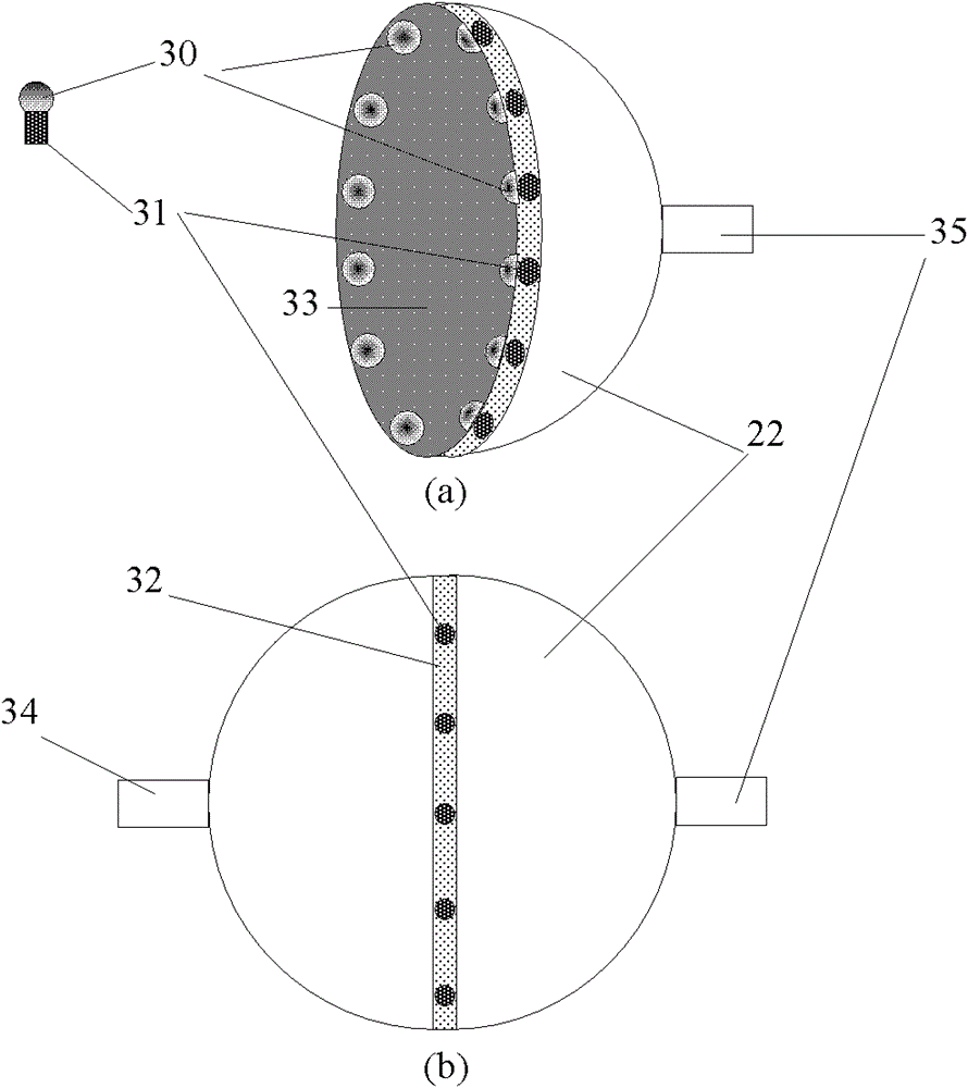 Expired air analysis device and method