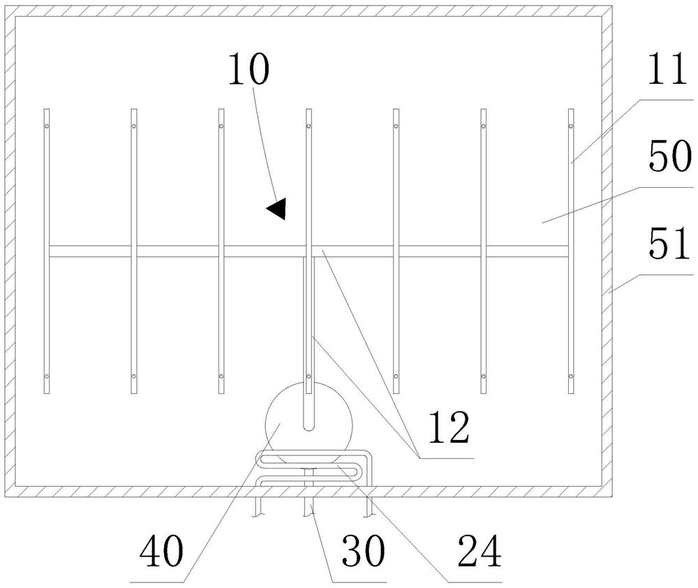 Thermal power plant flue gas sampling system