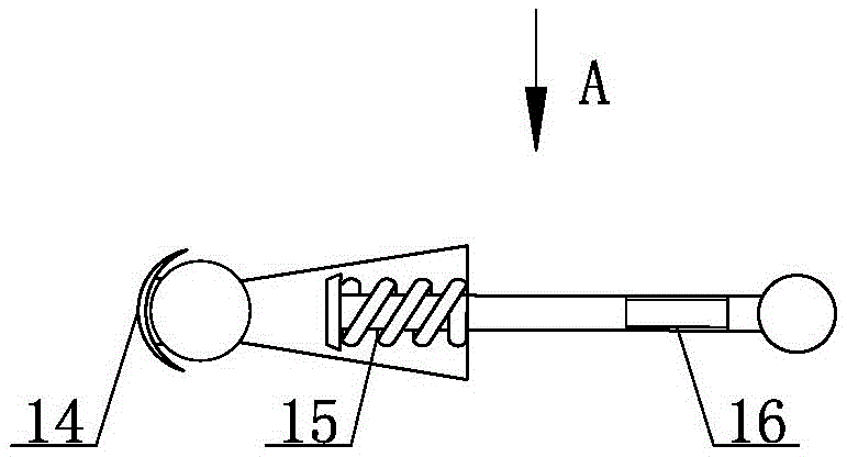 Compressive shock-resistant type pre-mixing travelling type sower