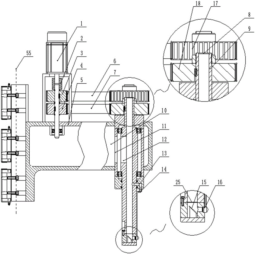 A Single Light Source Parallel Rotary Ventilation Laser Machining Spindle System