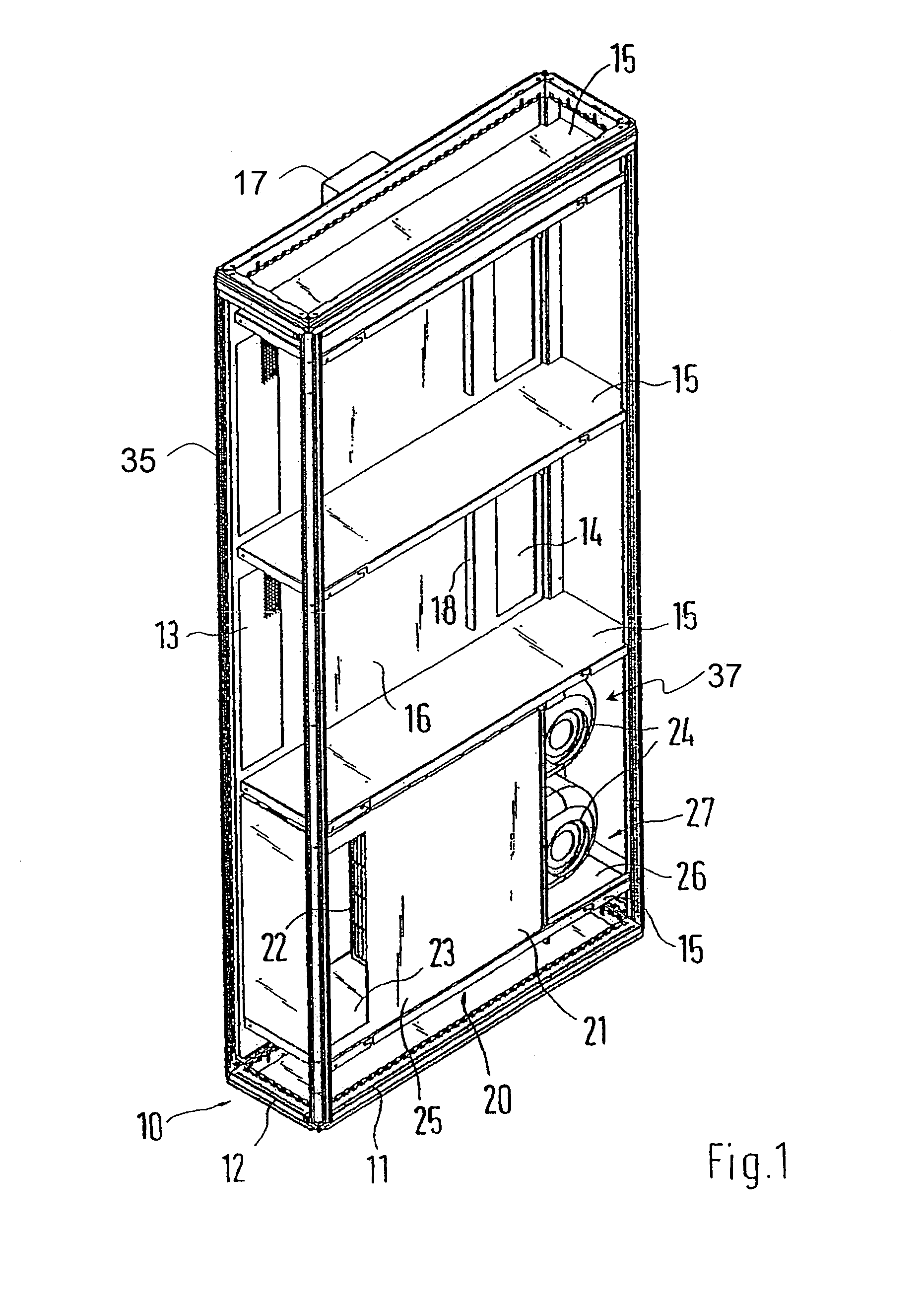 Assembly of devices