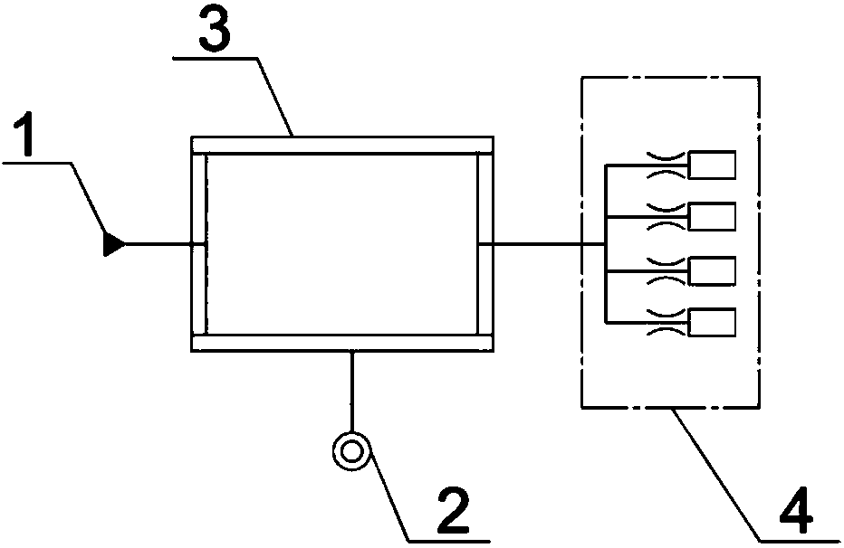 Cavitation rust-removing device