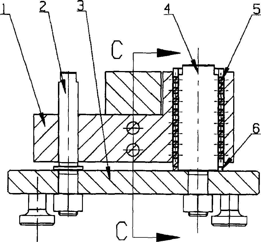 Sphere center position detection apparatus for inner spider alley