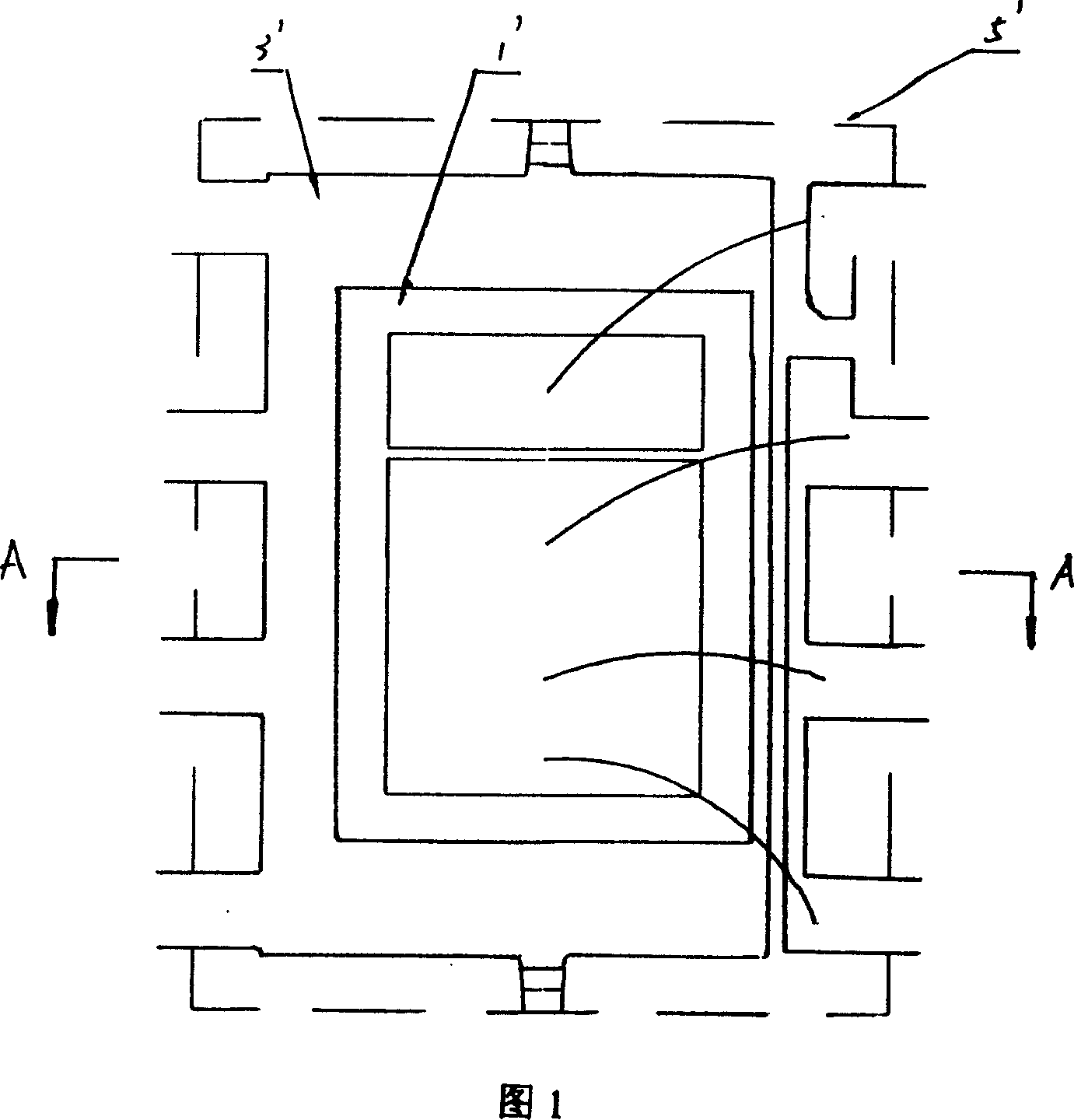 Lead frame for direct connected chip packaging