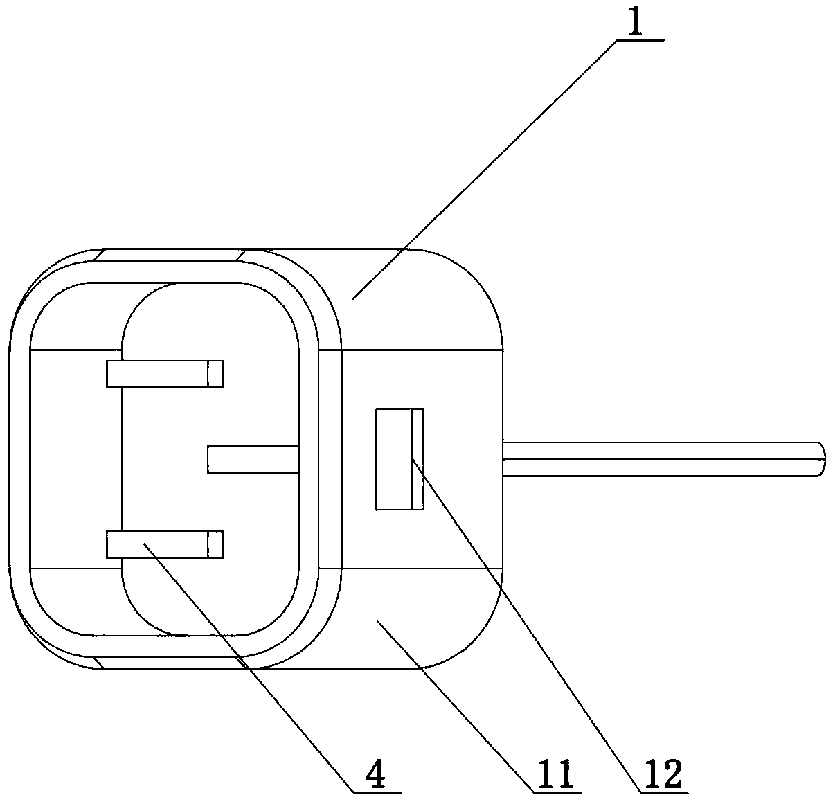 Injection molded cable joint