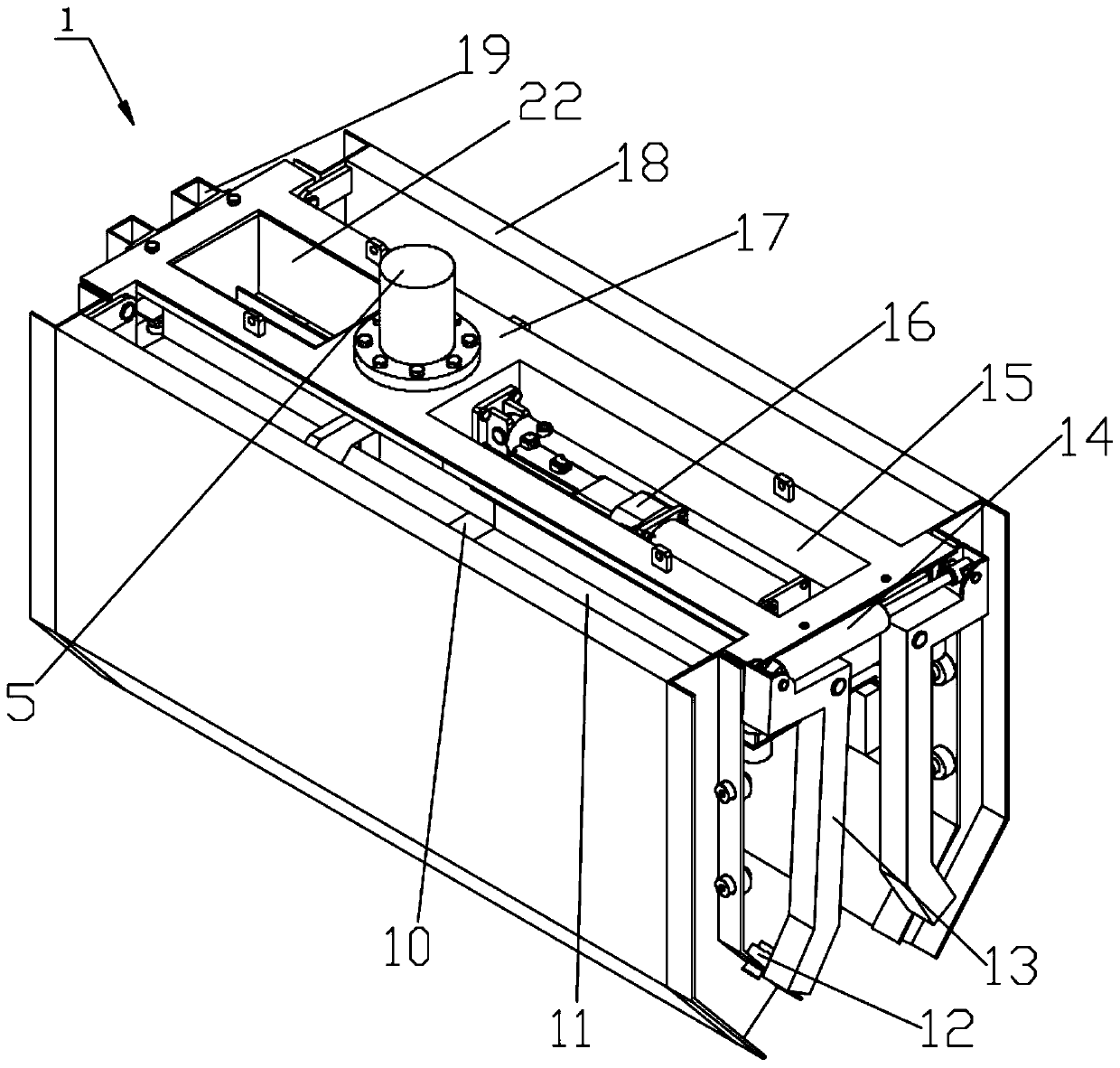 Automatic underwater anchor chain cleaning device and cleaning method thereof