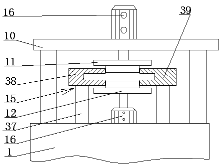 Packaging carrier tape producing device