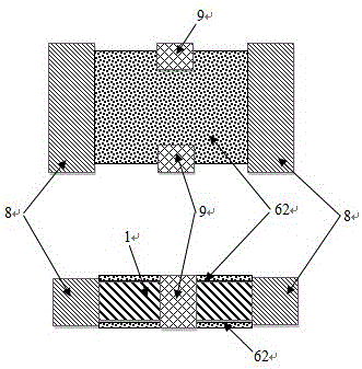 An electrostatic suppressor with overcurrent protection function and its manufacturing method