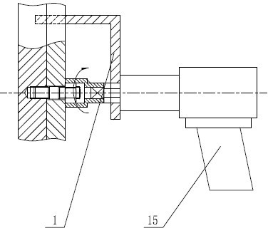 Self-balancing large-diameter bolt and special mechanical torque wrench device for same