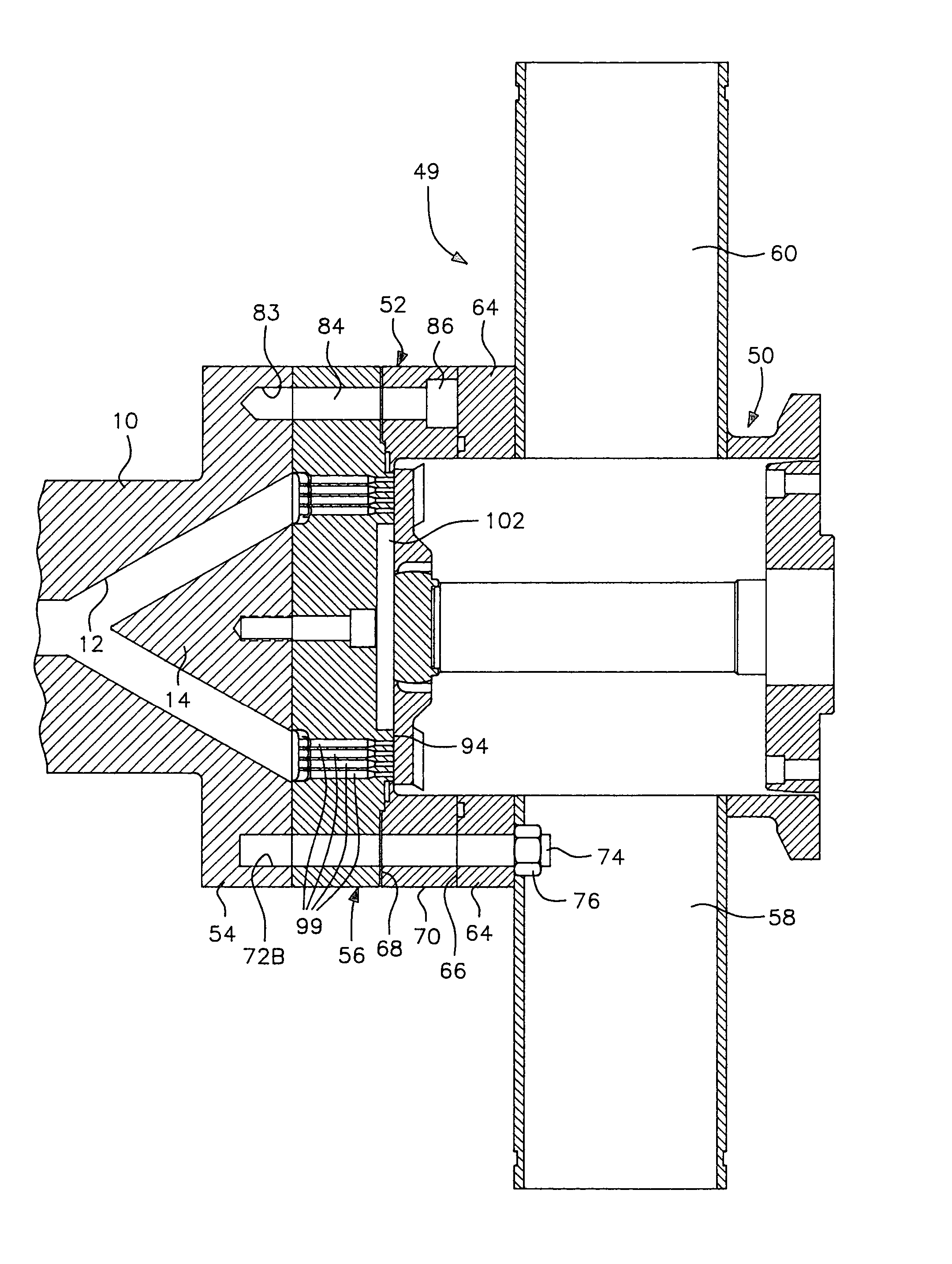 Two-piece water box assembly for pelletizer