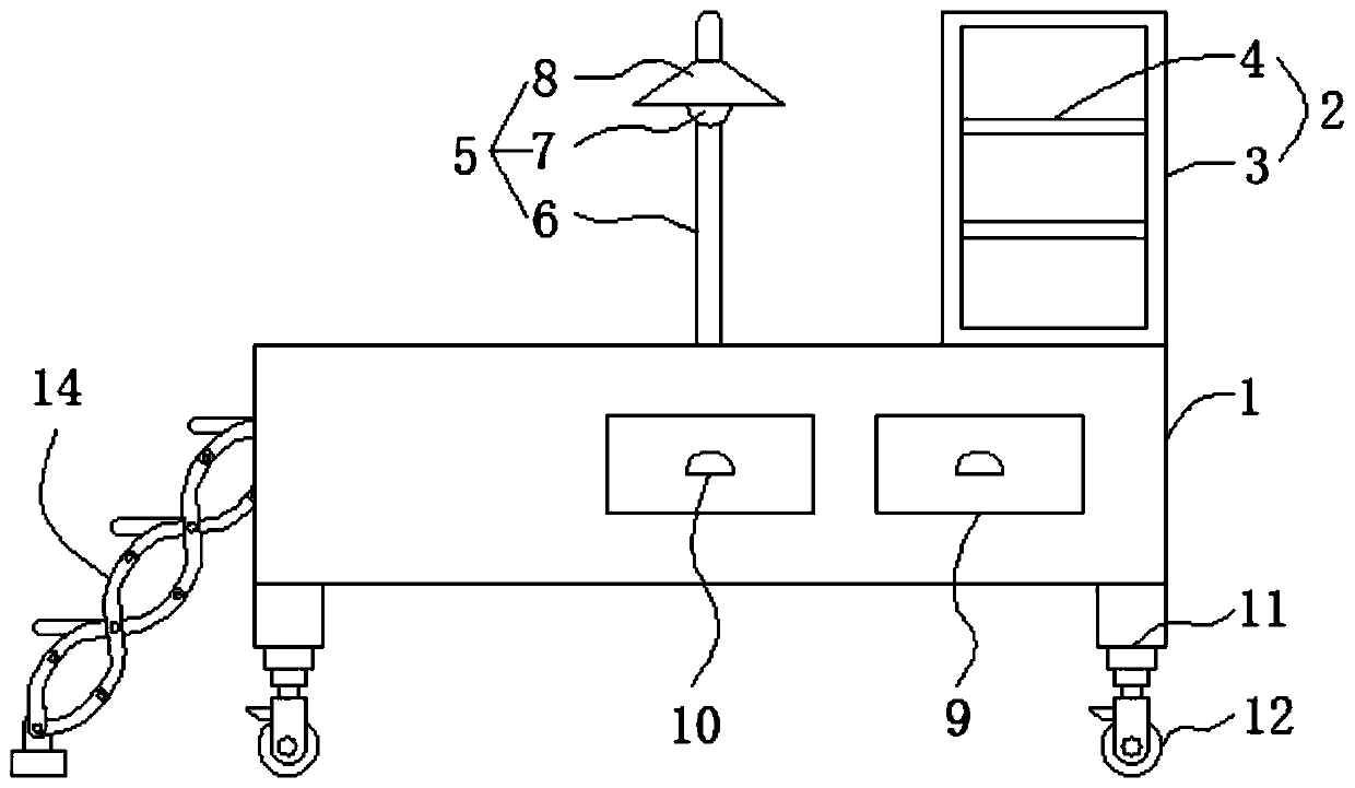 Multi-functional dressing change table