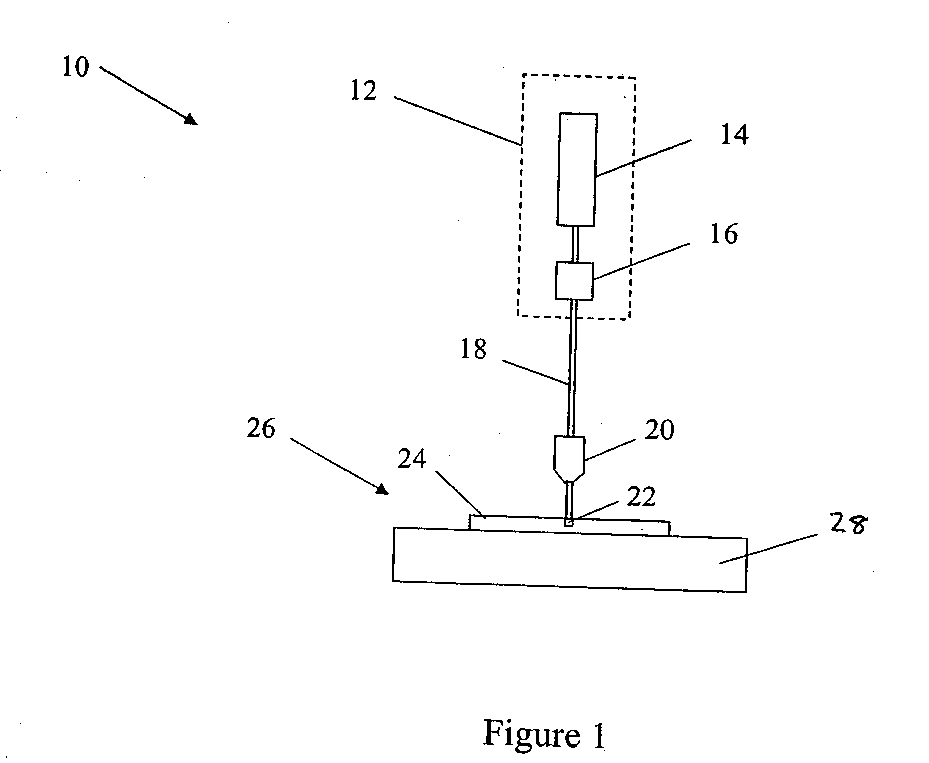 Pulsed laser source with adjustable grating compressor