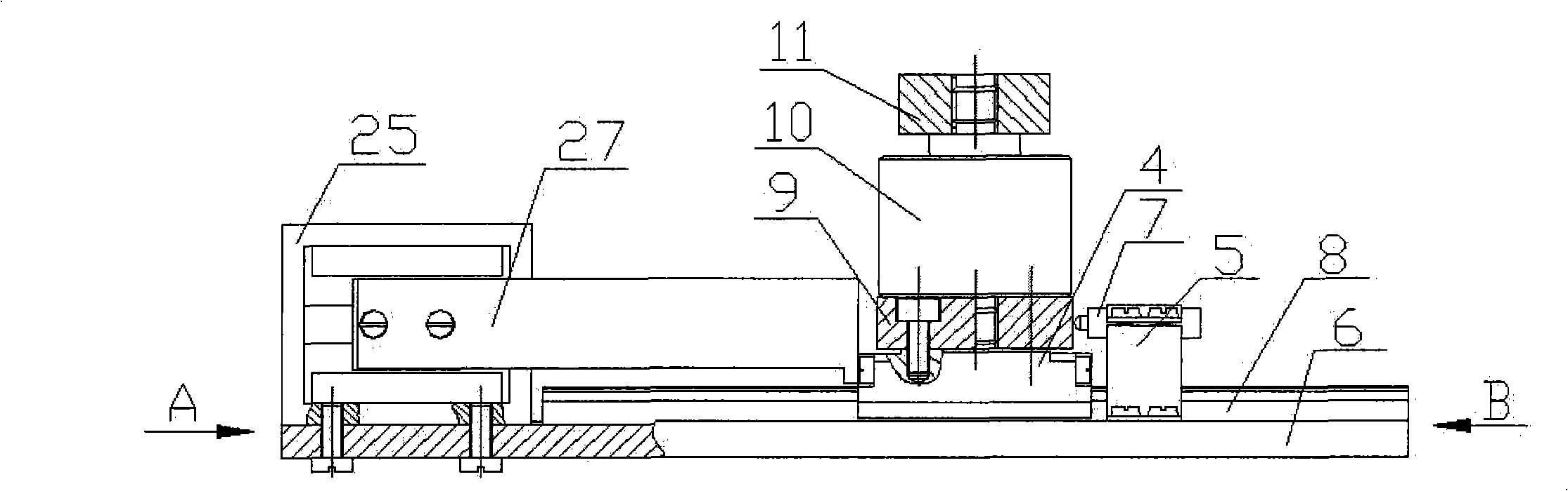 Super-precision trans-scale in-situ nanometer indentation marking test system