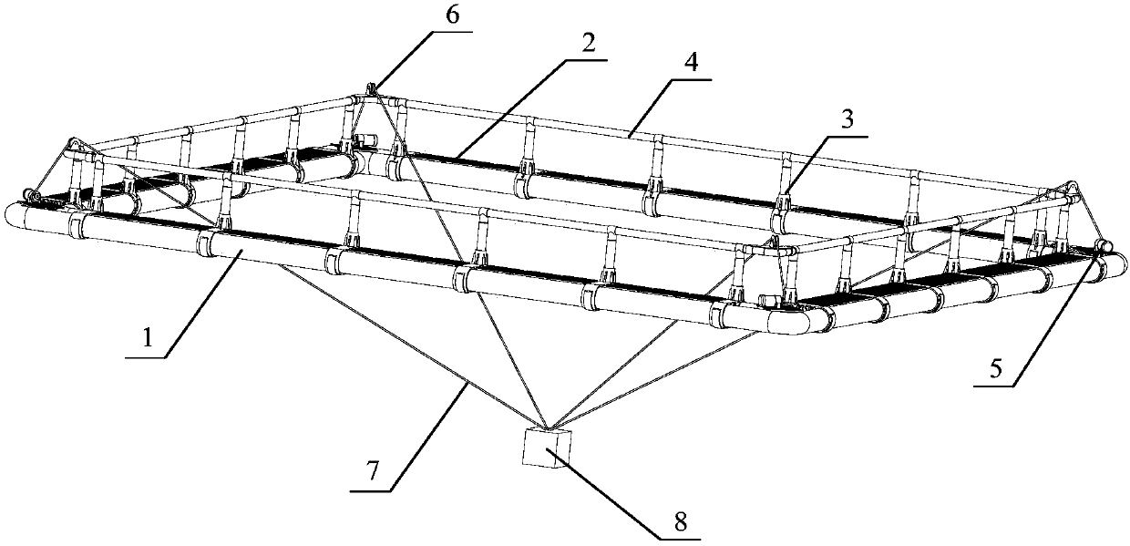 Cable parallel driving based offshore cage cleaning robot and cleaning method