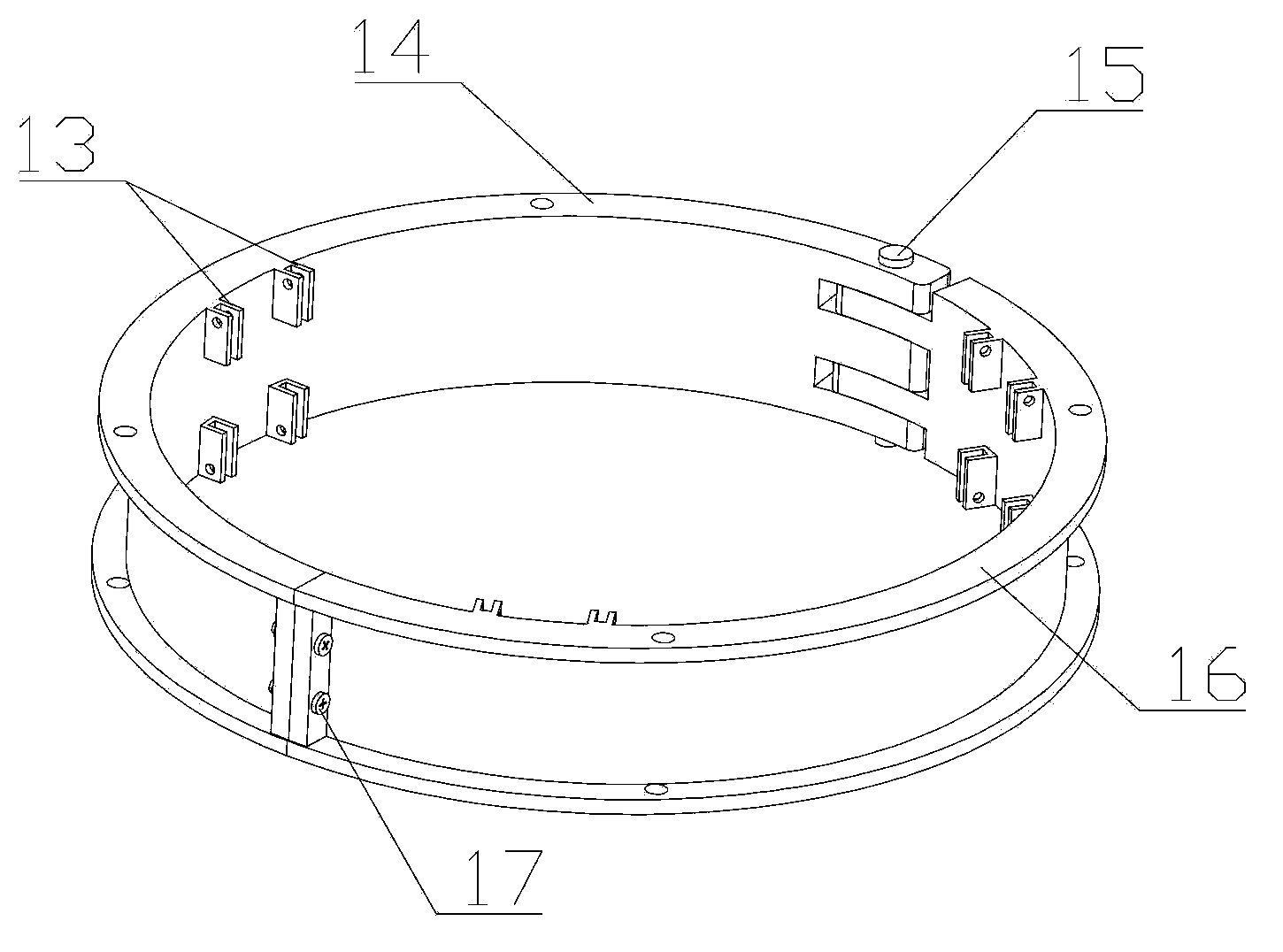 Automatic pruning device for poplars