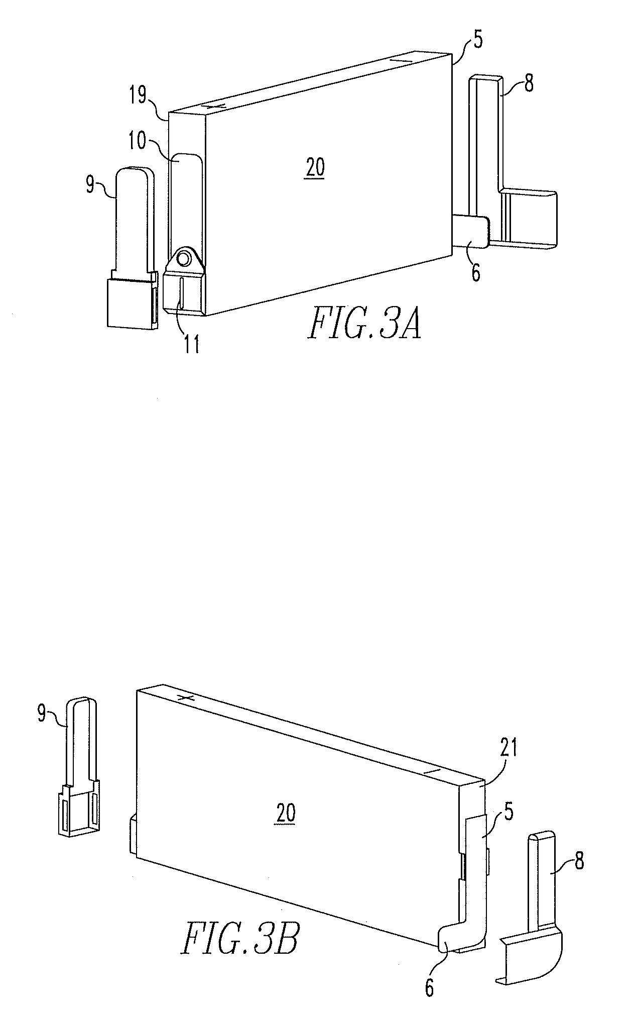 Integrated module connection for HEV battery