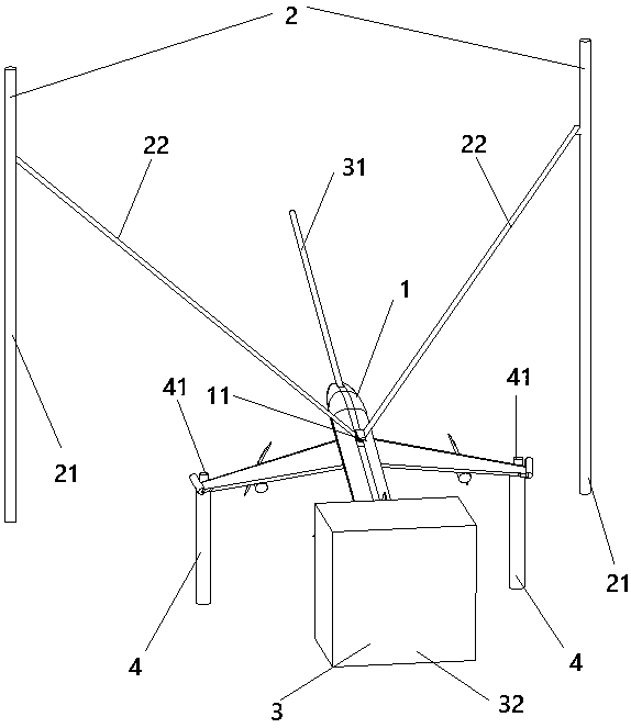 Takeoff method and device for fixed wing unmanned aerial vehicle