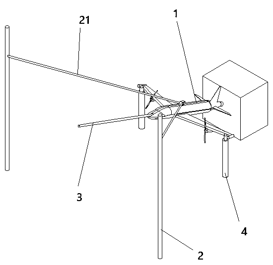 Takeoff method and device for fixed wing unmanned aerial vehicle