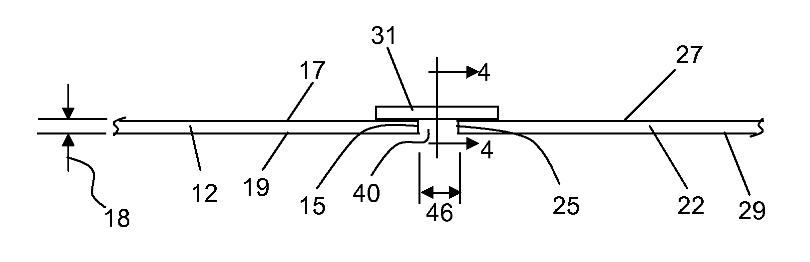 Structures and methods for splicing glass ribbon