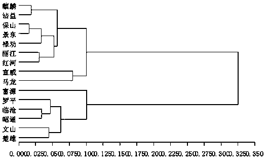 Establishing method and use of flue-cured tobacco GC/MS fingerprint