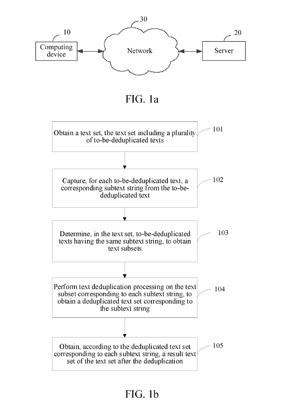 Text deduplication method and apparatus, and storage medium