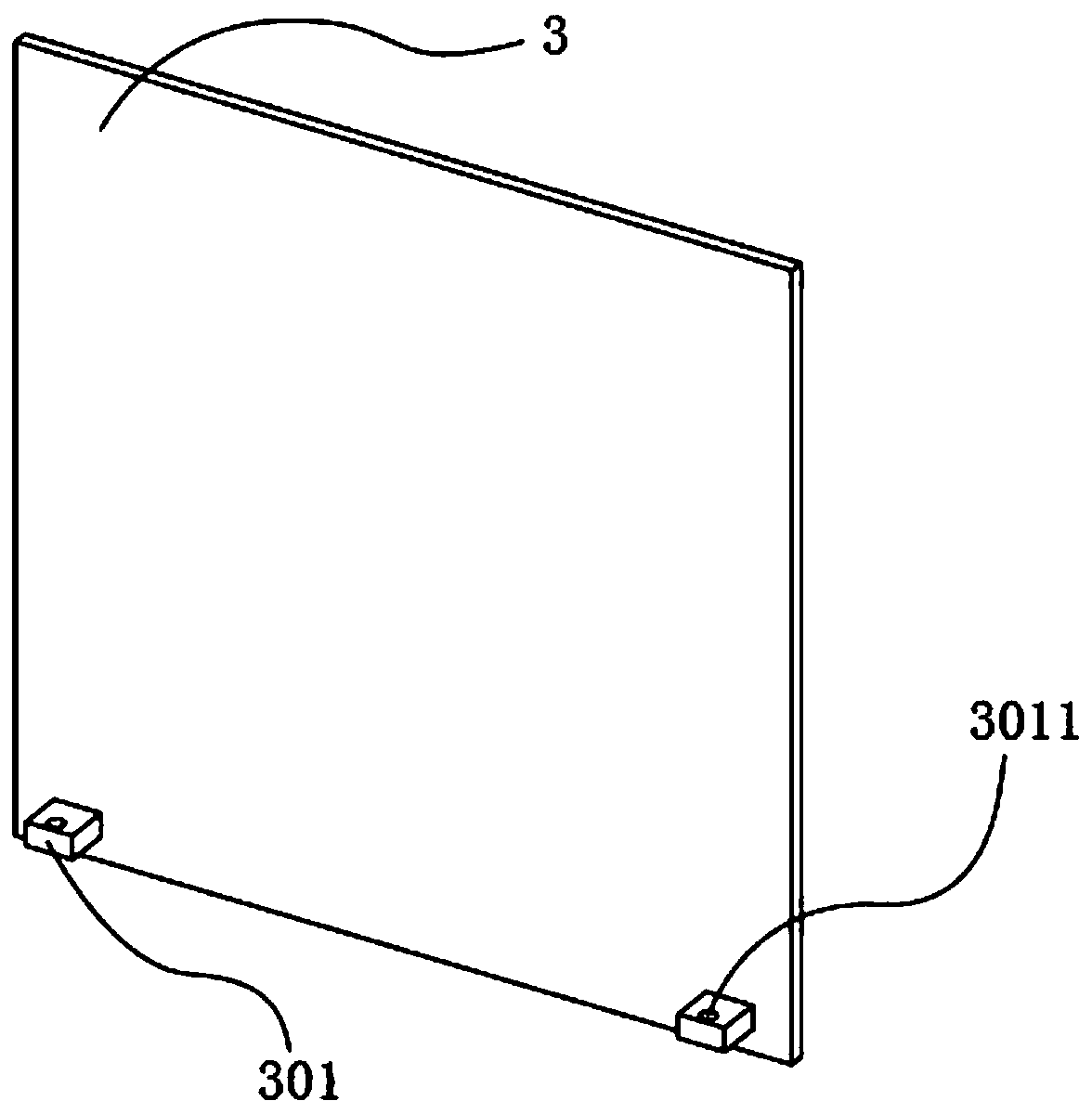 A kind of transparent soil model test device and test method of double-hole cross tunnel