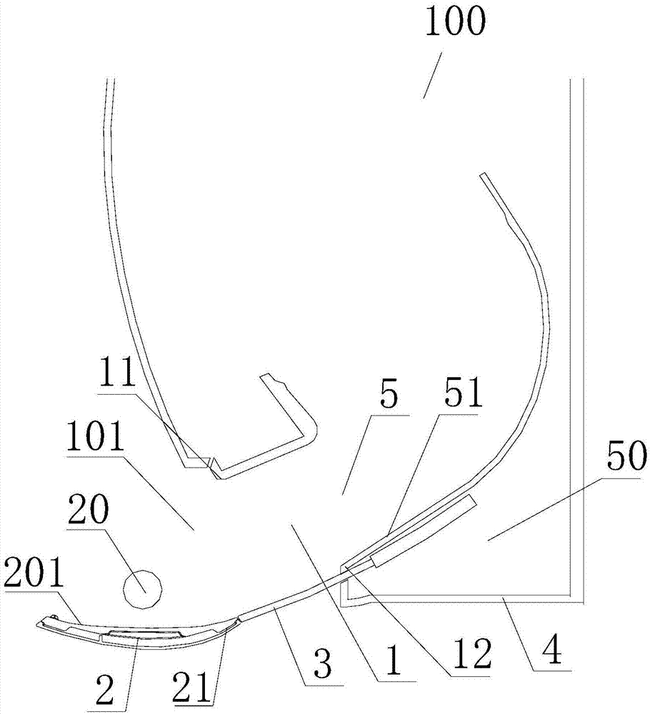 Indoor unit and air conditioning applying same