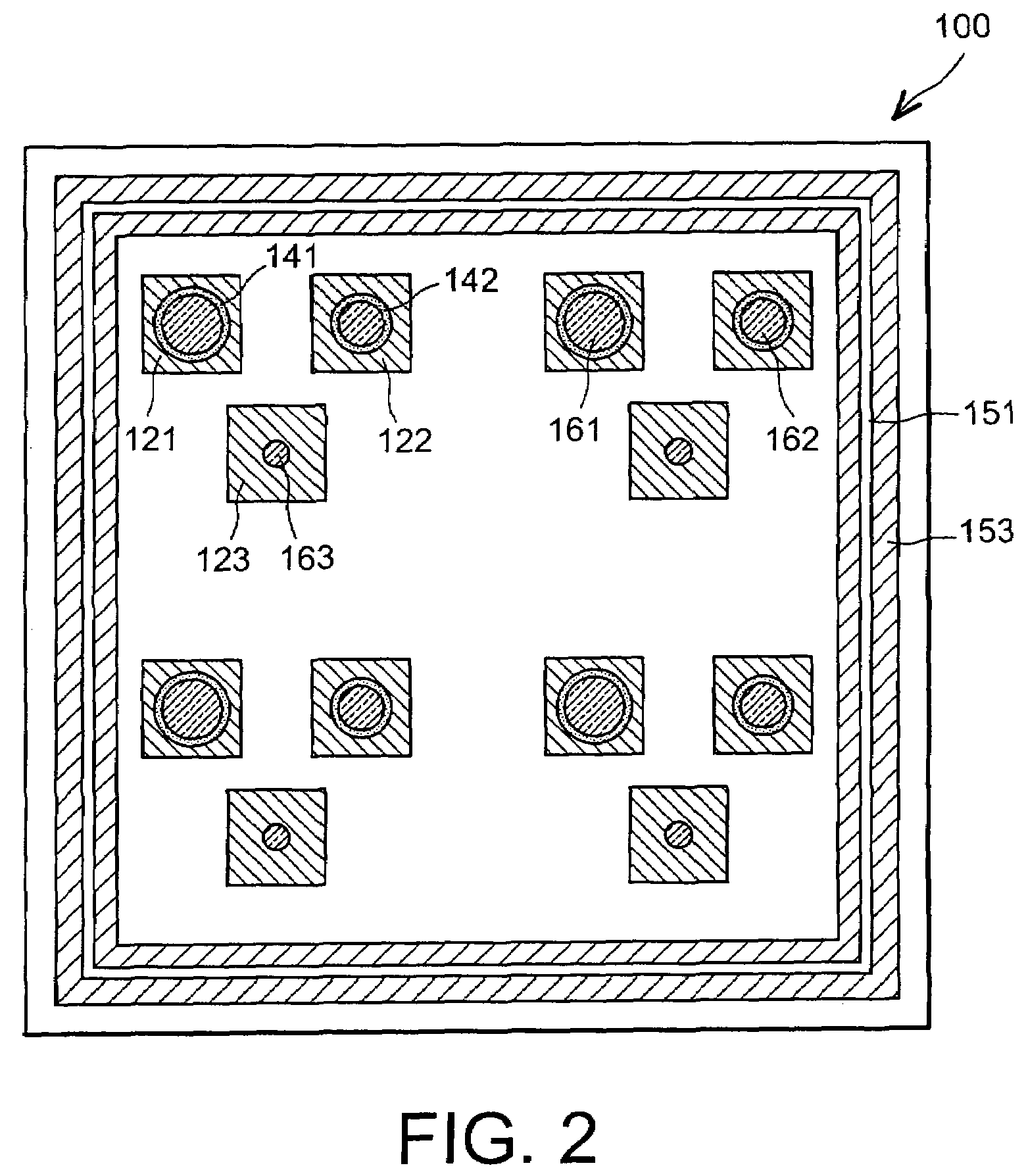 Multispectral detector matrix