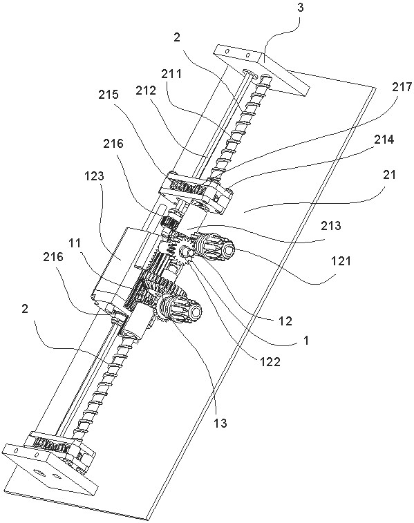 Multi-frequency antenna and frequency-selecting and phase-shifting device thereof