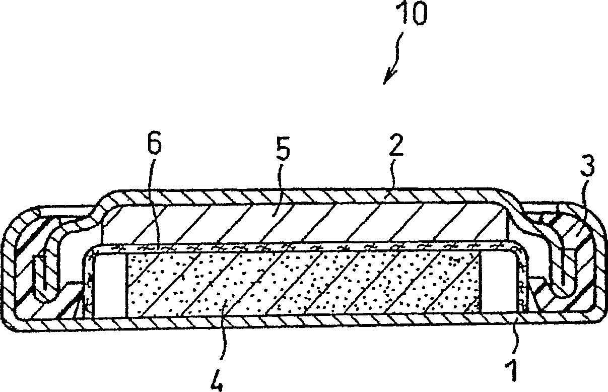 Lithium primary battery and method for producing the same
