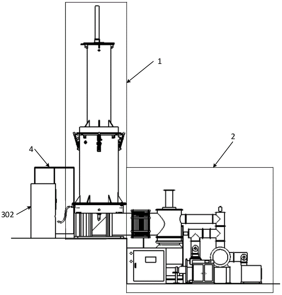 Selenographic environment simulation device used for simulating selenographic drilling test