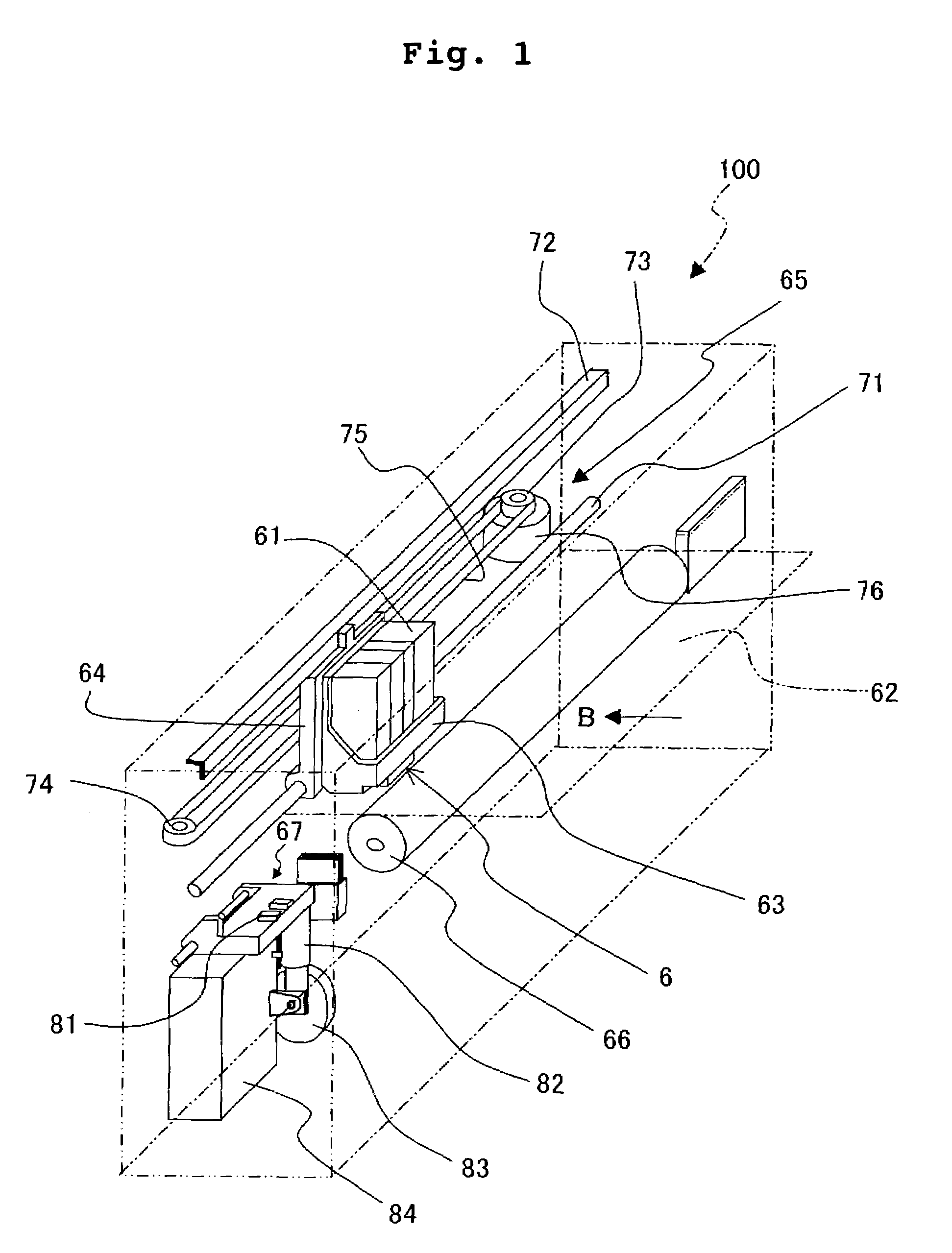 Droplet-jetting device with pressure chamber expandable by elongation of pressure-generating section