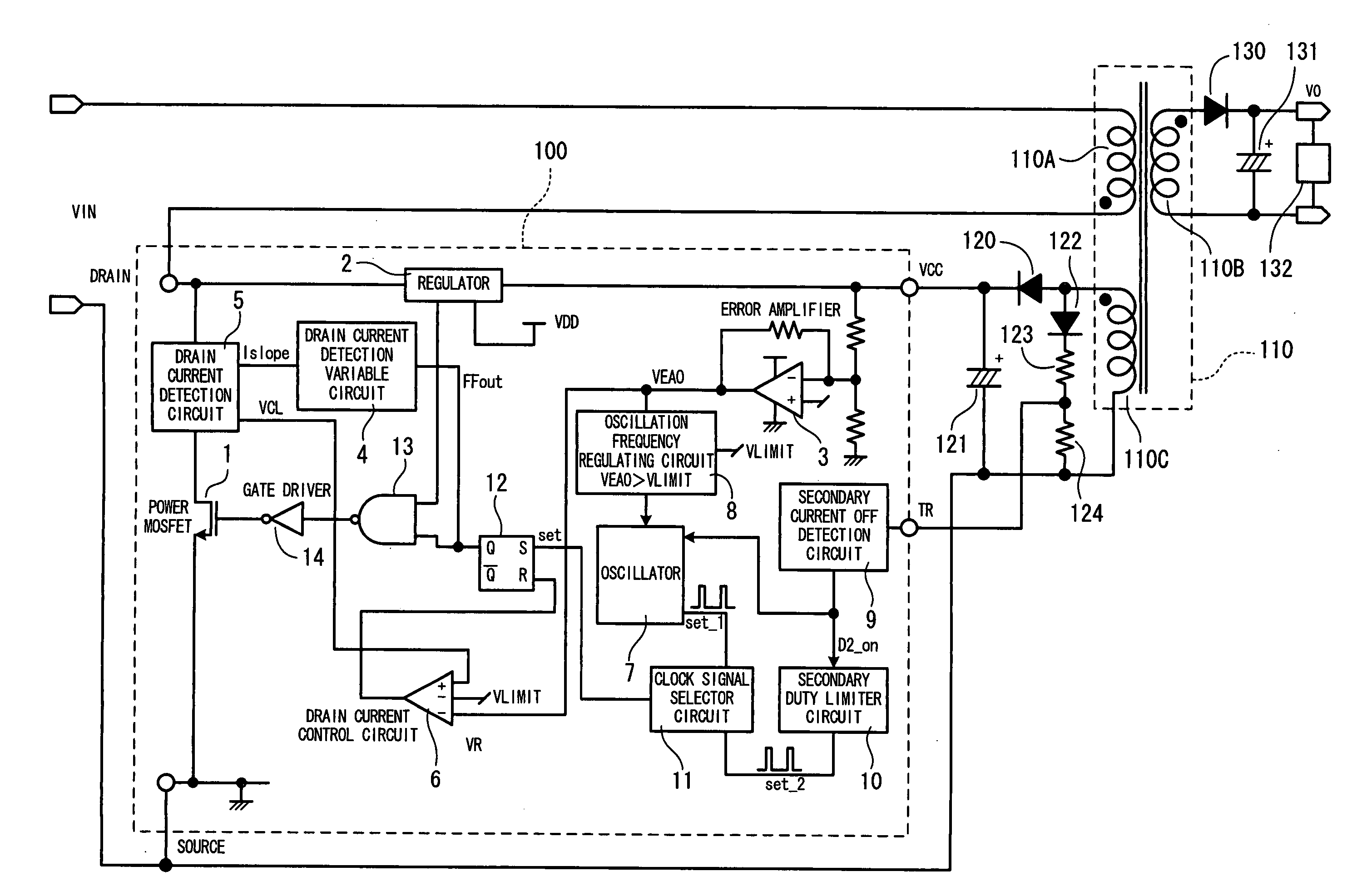 Power supply regulator circuit and semiconductor device