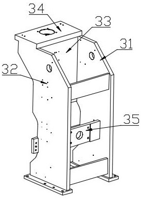 Assembling equipment used for liquid crystal screen splicing connecting piece