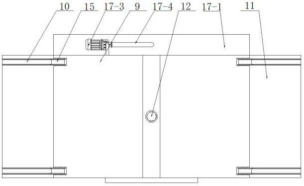 Rainwater-permeation-proof heat dissipation type power distribution cabinet