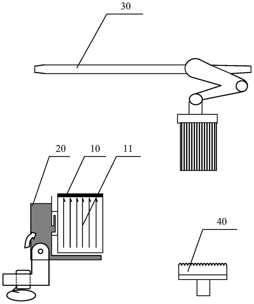 Wafer conveying system and wafer conveying method