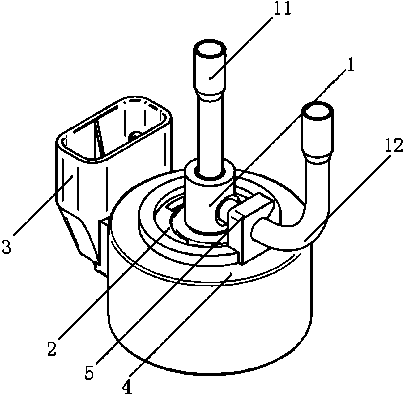 Fixing structure of valve body of expansion valve