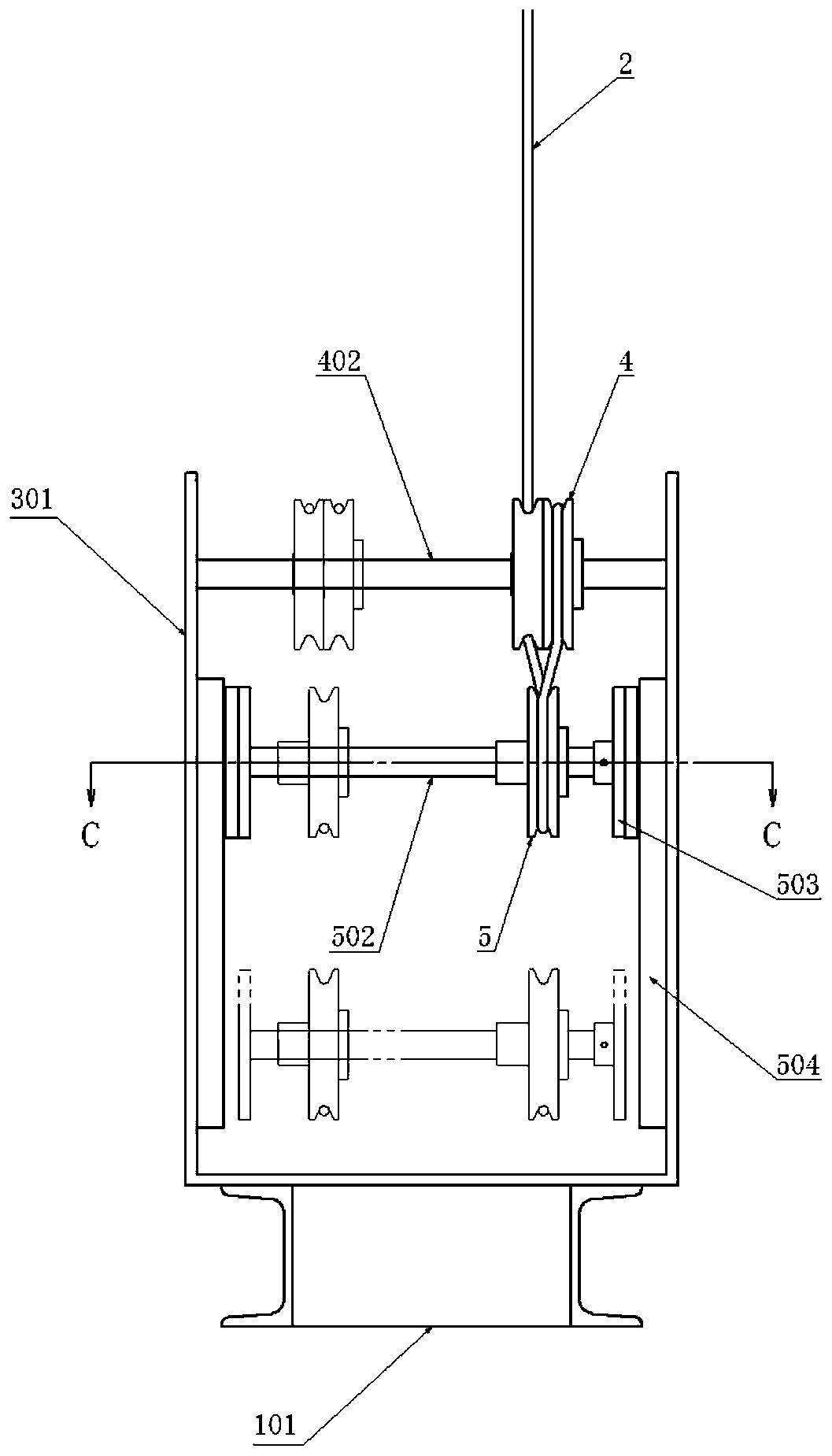 Winch apparatus having automatic tension function