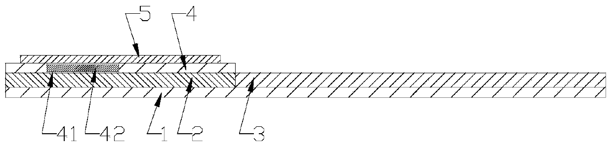 Glycosylated hemoglobin detection test paper and glycosylated hemoglobin detection method thereof