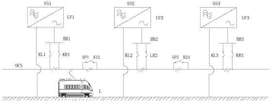 Low-frequency traction power supply system