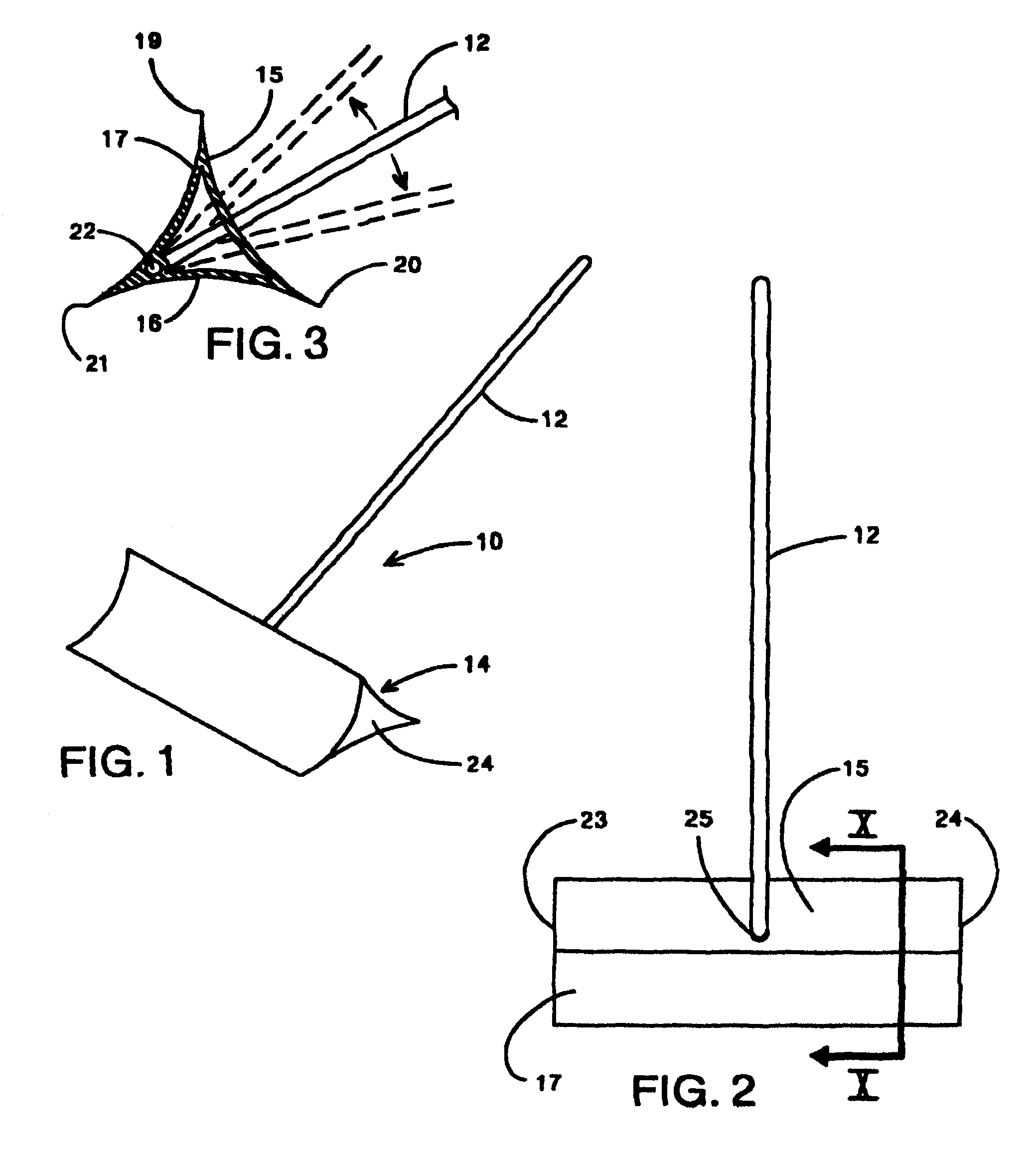 Shovel with multiple blade faces