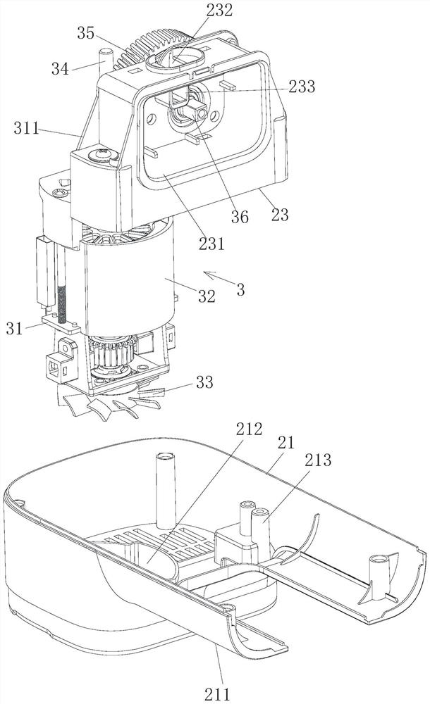 Vertical noodle press